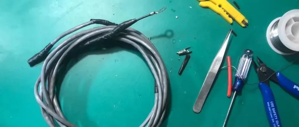 用网线做端馈天线平衡器 image