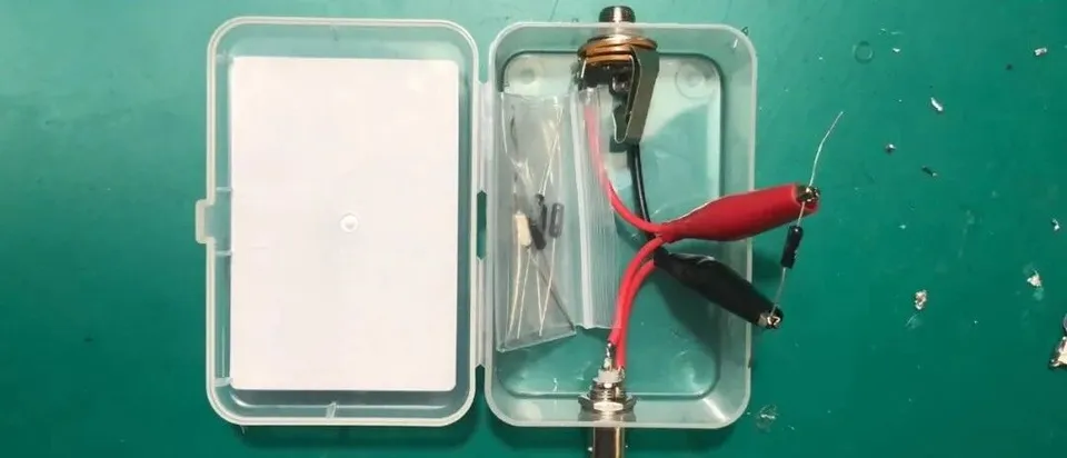 终于响了!一个元件的矿石收音机 image