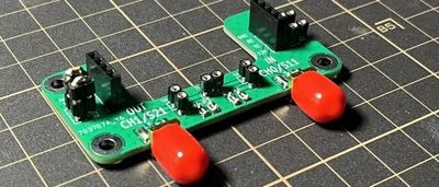 WB2CBA低通滤波器测试板 image